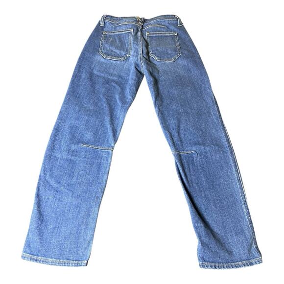 Sundance‎ Agnes Pants Straight Leg Denim Boho Minimalist High Rise Jeans Sz 2 - Picture 2 of 8